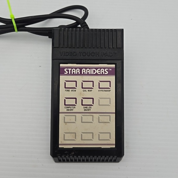 Atari 2600 Video Touch Pad Controller with Star Raiders Overlay - Picture 1 of 2